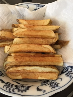A picture of California Farm Hand Cut French Fries.