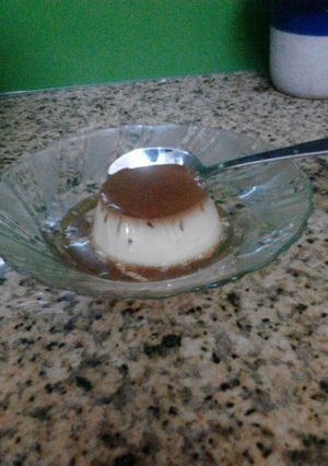 Hình của món Flan sữa dừa tráng miệng cho cả nhà.