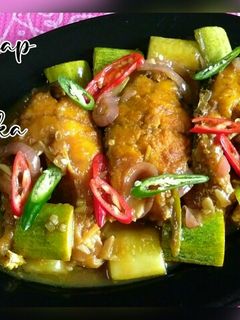 Gambar Ikan Siakap Masak Asam Cuka