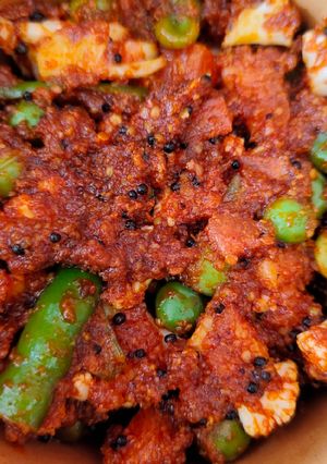 मिश्र भाज्यांचे लोणचे (Mix bhajyache lonche recipe in marathi) रेसिपी चे मुख्य फोटो 