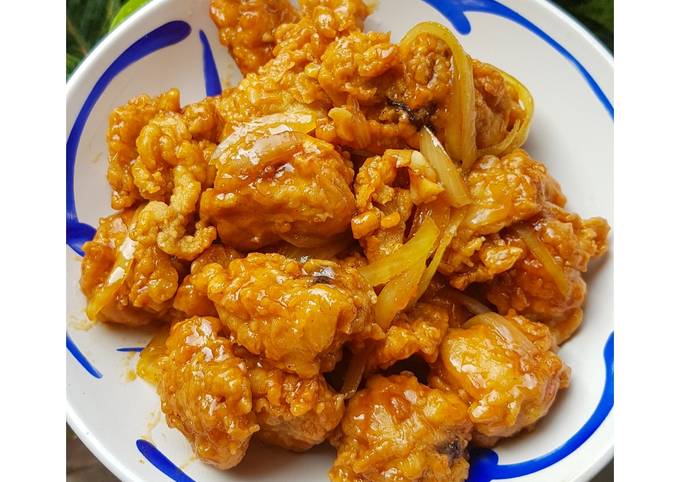 Ayam Saus Mentega ala Chineese Food