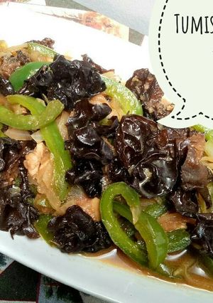 Foto resep Tumis Jamur Kuping - Paprika