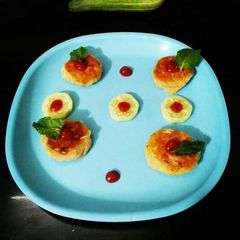 A picture of Cucumber cutlets.