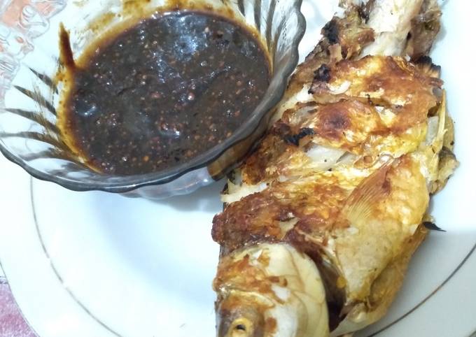 Ikan Bakar Sambal Kecap Kacang