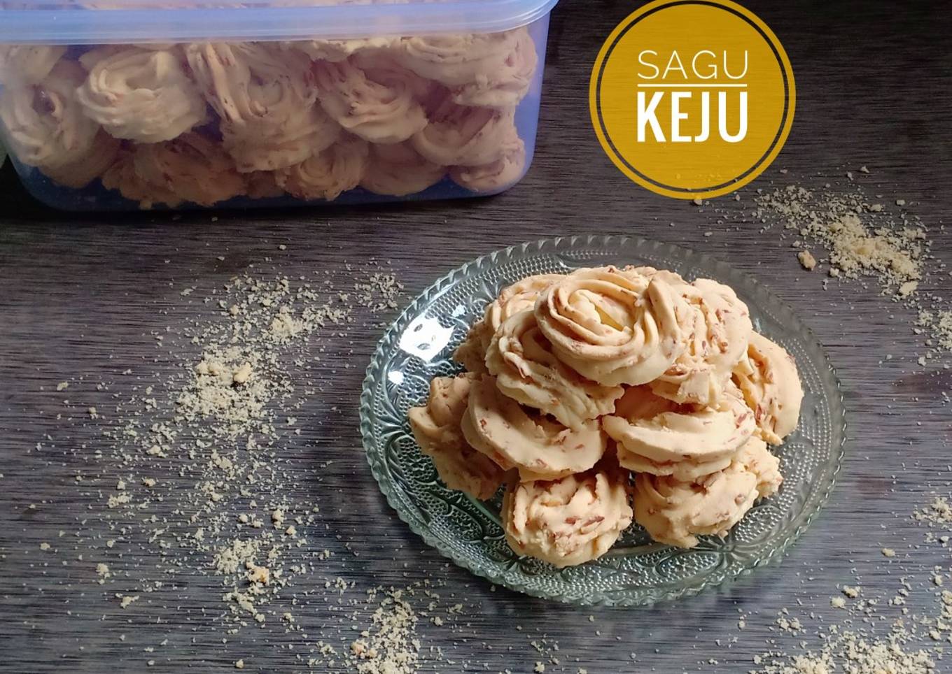 Sagu Keju (tanpa mixer)