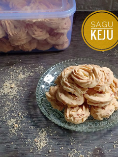 Foto resep Sagu Keju (tanpa mixer)