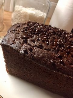 Csokis banánkenyér recept fotója