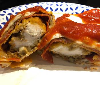 Ultimate Make Recipe Baked Pizza  Chicken Rollups Yummy
