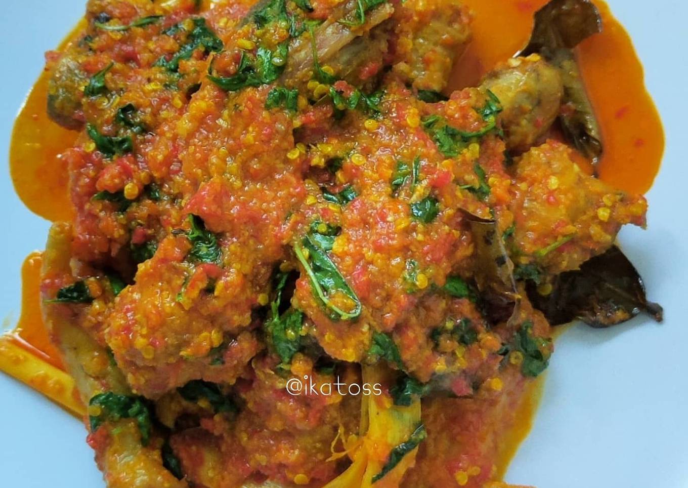 Ayam rica rica kemangi