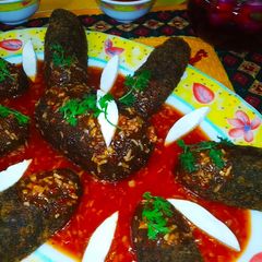 Paneer Fingers with Red Hot Chilli Garlic Sauce A picture of Paneer Fingers with Red Hot Chilli Garlic Sauce.