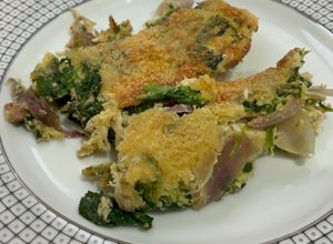 Foto de Torta de frango com espinafre