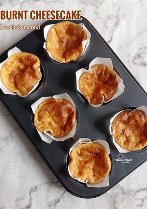 Foto resep Burnt cheesecake ekonomis