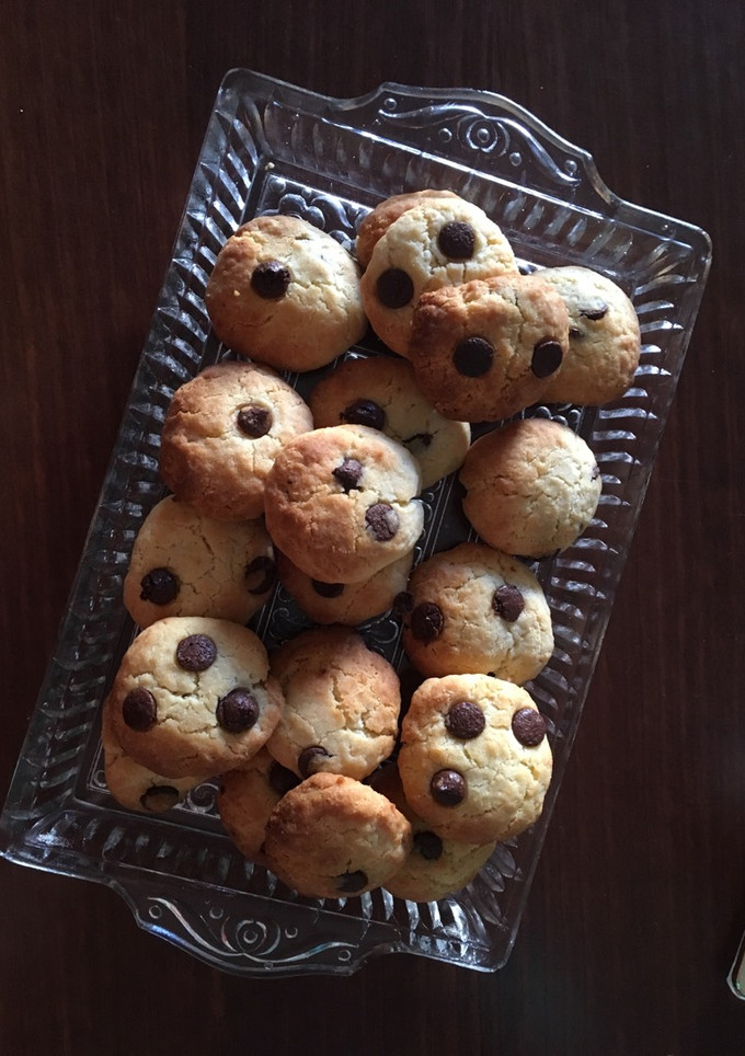 Una foto de Galletas de leche condensada y chocolate