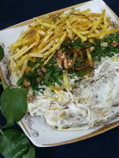 عکسی از دستور بیورینگ بادمجان و مرغ