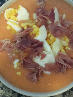 Una foto de Salmorejo