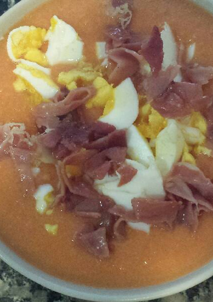 Una foto de Salmorejo