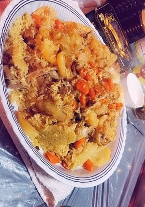 صورة لوصفة مقلوبه 😋❤️