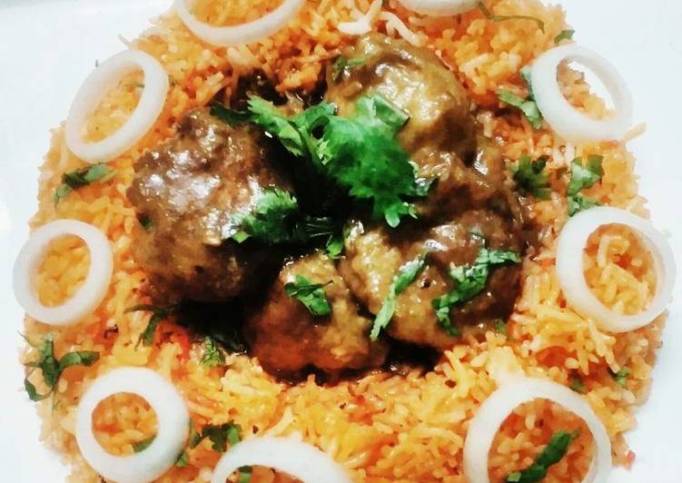 Fried Rice with Soya Manchurian