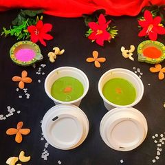 A picture of Paan shots thandai.