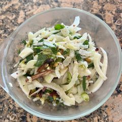 A picture of Fennel salad.