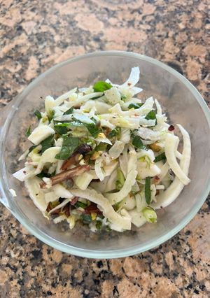 A picture of Fennel salad.