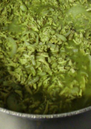 Una foto de Pollo en salsa de cilantro