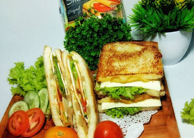 Sandwich Telur(One Pan Toast)