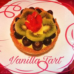 A picture of Vanilla Tart.