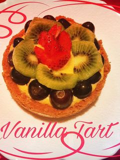 A picture of Vanilla Tart.