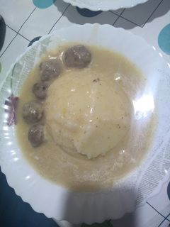 صورة لوصفة لبيري بالصلصة البيضاء 😋😝
