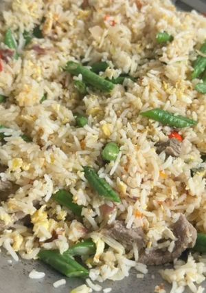 Gambar Nasi Goreng Daging Cili Padi