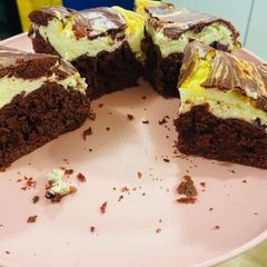 A picture of Chocolate Butterscotch Baking Cake.