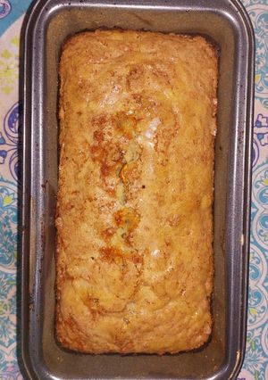 Una foto de Budín de Manzanas y Nueces