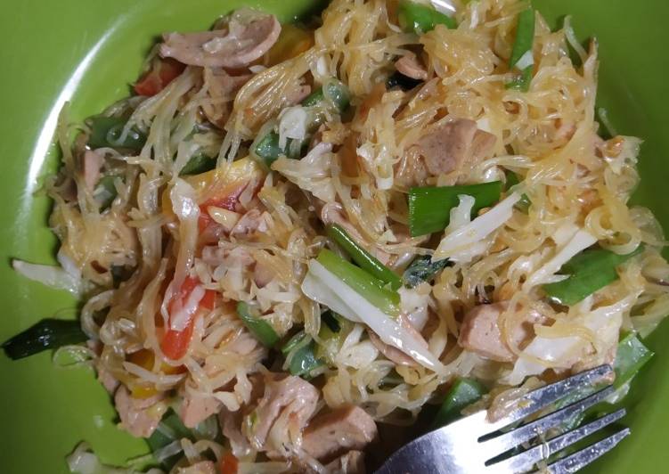 Soun goreng baso Soun goreng baso