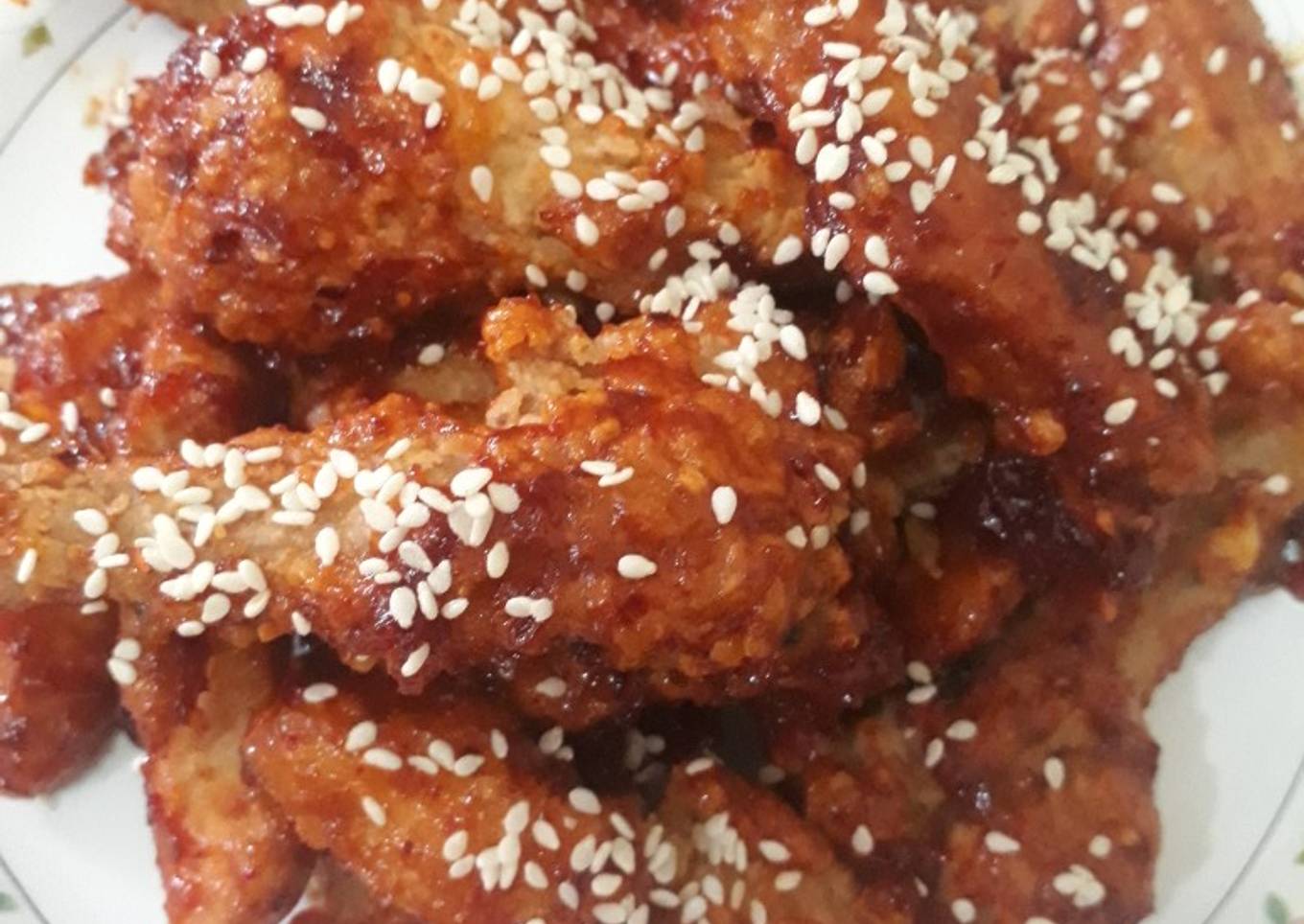 Ayam goreng korea/dakgangjeong