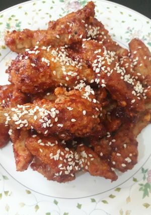 Foto resep Ayam goreng korea/dakgangjeong