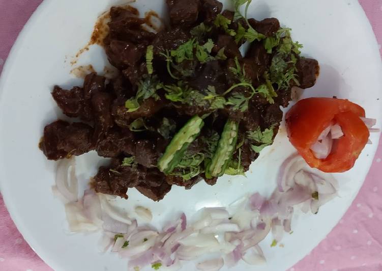 Recipe of Homemade Mutton fry in chaines style /special eid