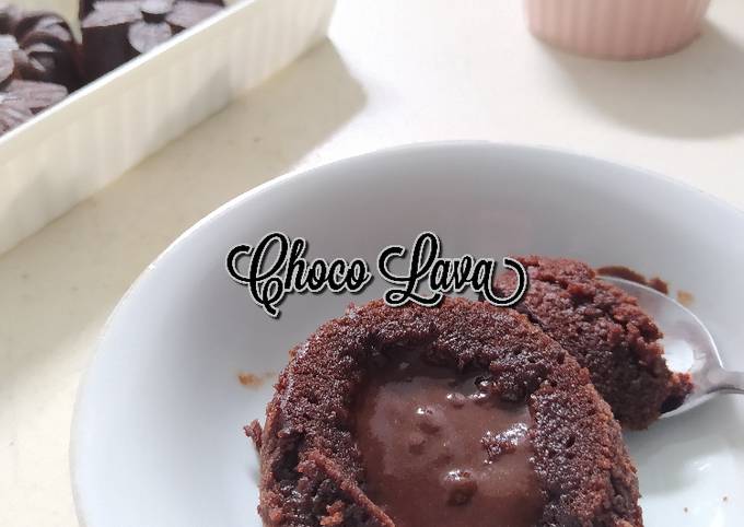 Steamed Choco Lava Cake / Steamed Brownies