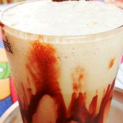 Chocolate shake A picture of Chocolate shake.