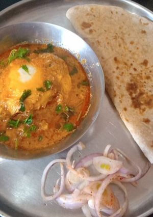 A picture of अंडा मसाला /anda masala.