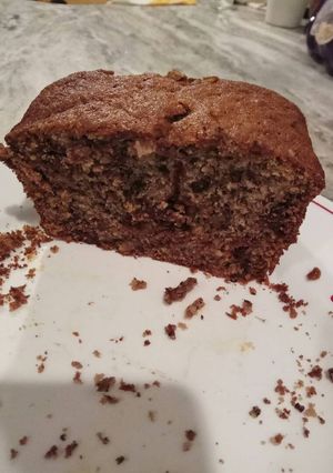 A picture of The best banana bread ever! (Trust me you won't regret it).