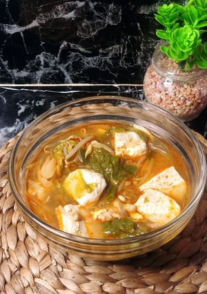 Foto resep Sup Tahu Pedas