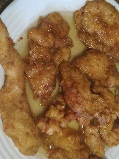 Una foto de Pollo al limón asiático