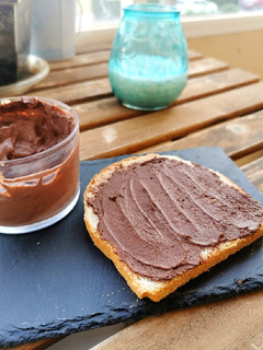 Una foto de Crema de cacaohuete