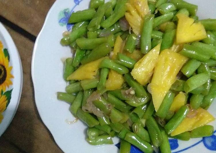 Bagaimana Membuat Tumis Buncis Nanas Anti Gagal