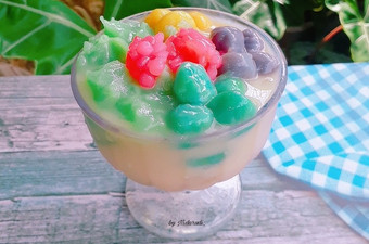 Resep Es Bubur Sumsum Pelangi Sederhana Dan Enak
