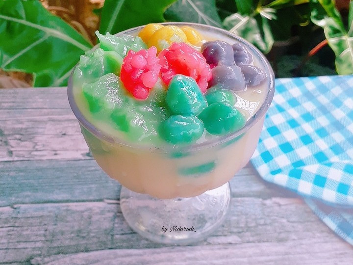 Resep Es Bubur Sumsum Pelangi Sederhana Dan Enak