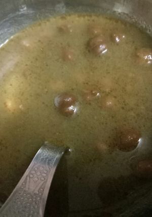A picture of Black channa.