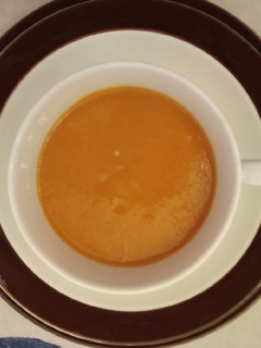 Una foto de Gazpacho con sandía
