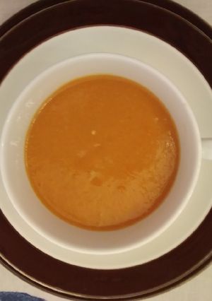 Una foto de Gazpacho con sandía